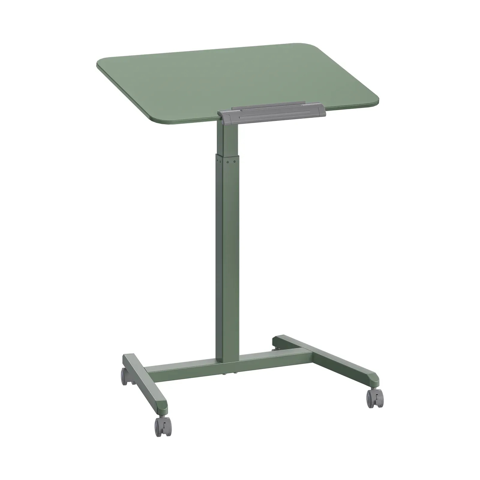 airLIFT® Tilting Height Adjustable Mobile Desk Cart - Sage