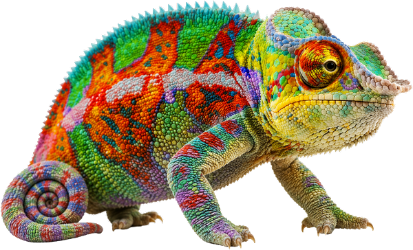 Picasso the colour-matching chameleon
