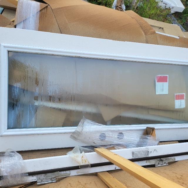 30" x 80"  insert fiberglass slab only one light