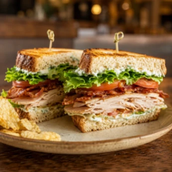 Roasted Turkey Club