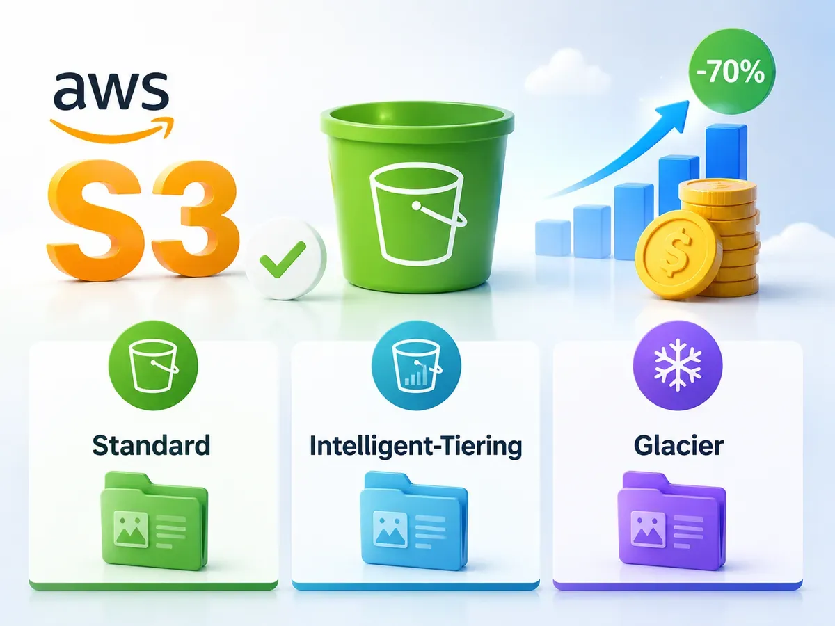 Phân biệt S3 Storage Classes AWS