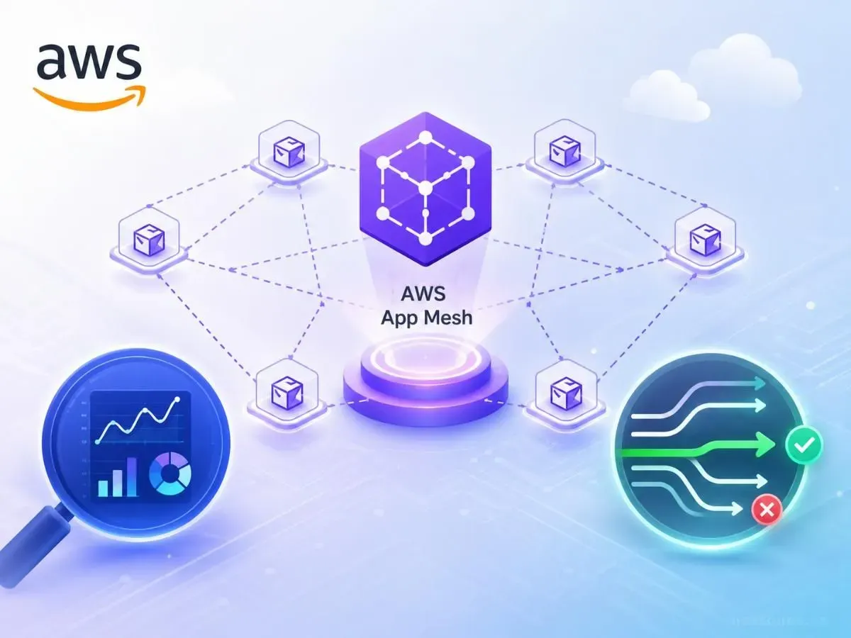 AWS App Mesh Service Mesh Architecture