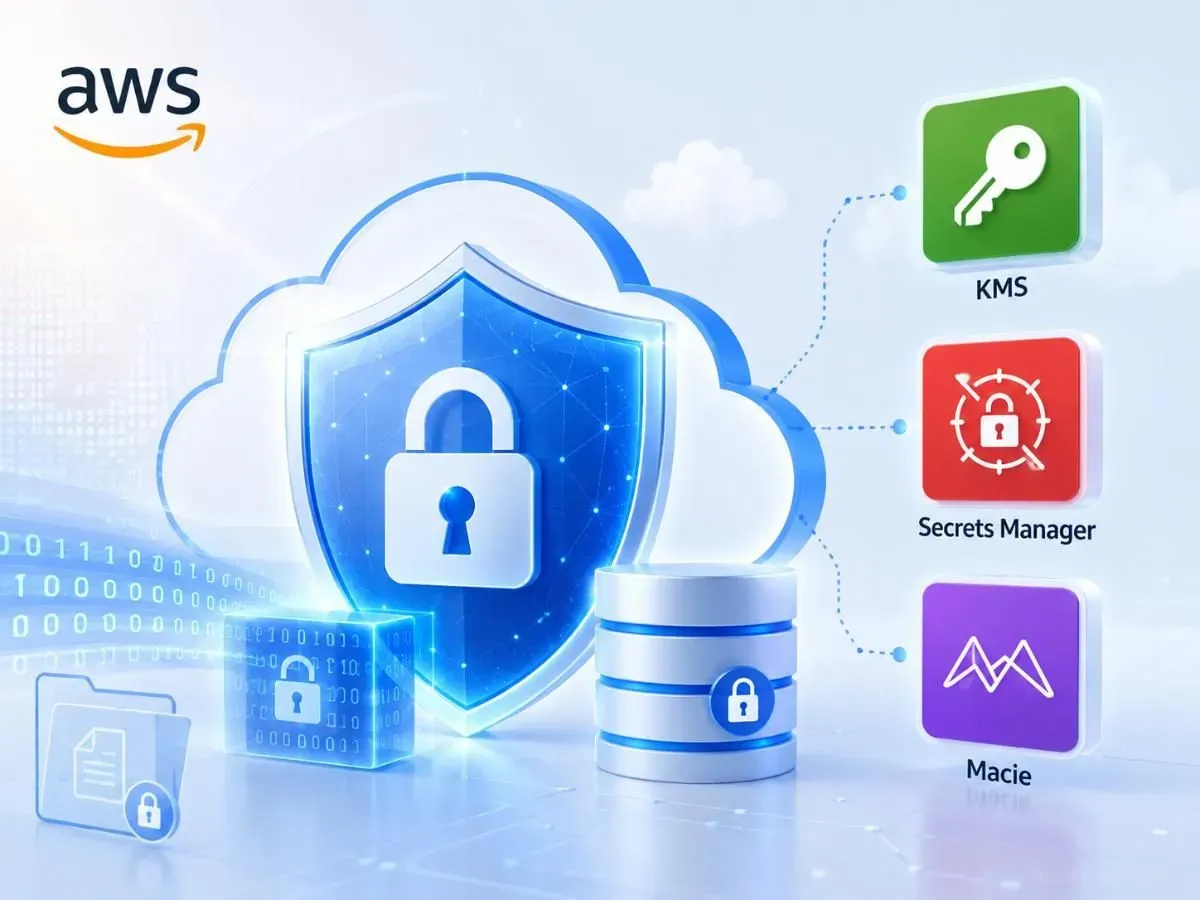 Bảo mật dữ liệu nhạy cảm trên AWS với KMS, Secrets Manager và Macie