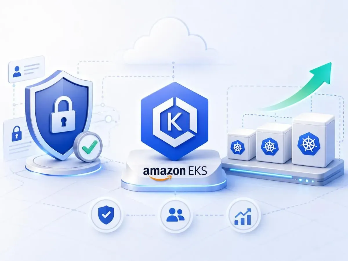 Kiến trúc Amazon EKS bảo mật và tự động mở rộng
