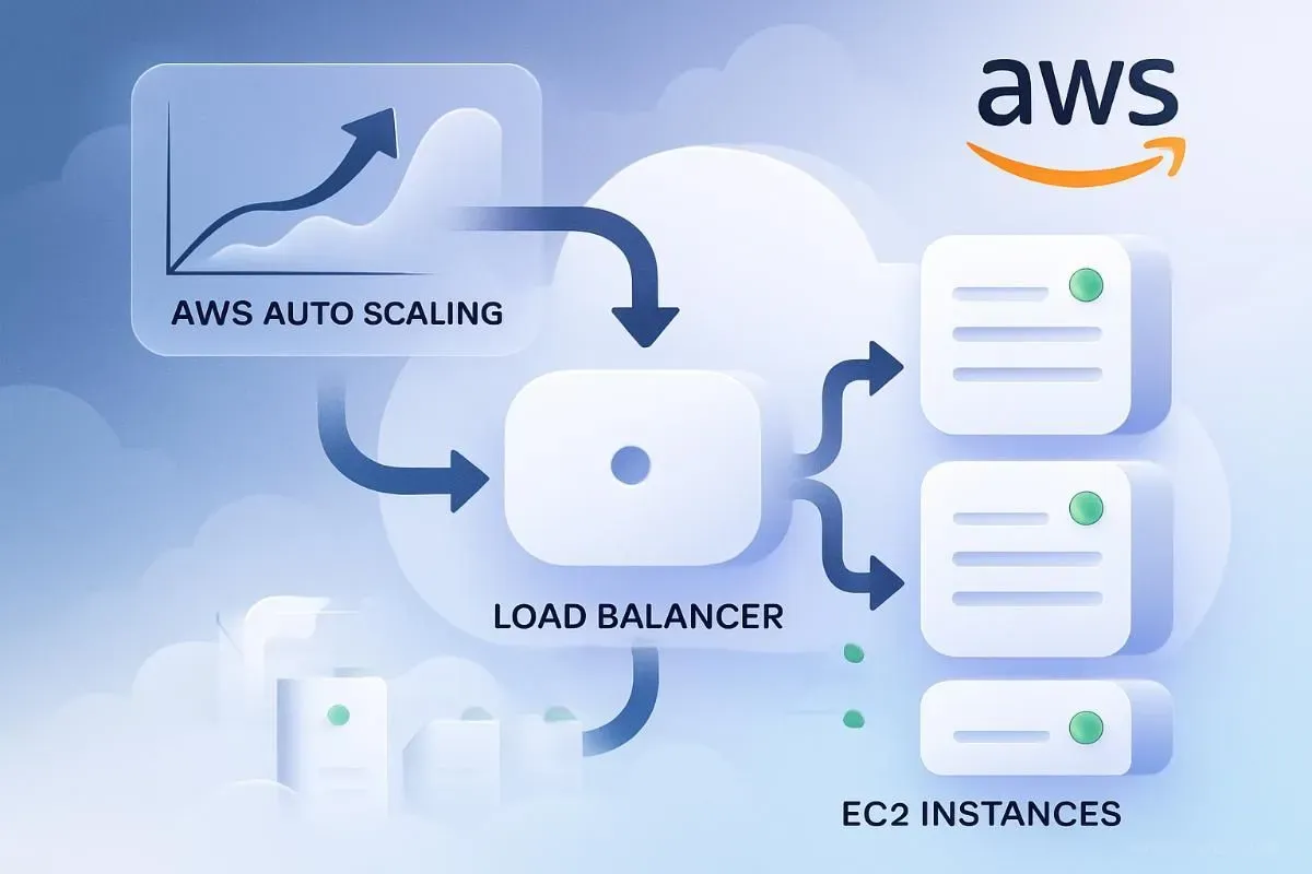 AWS Auto Scaling và Load Balancer chống sập web
