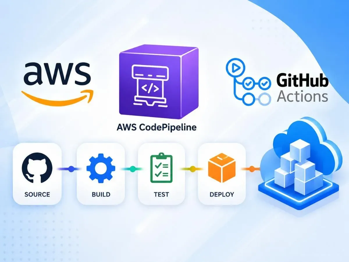 AWS CodePipeline và GitHub Actions CI/CD Pipeline