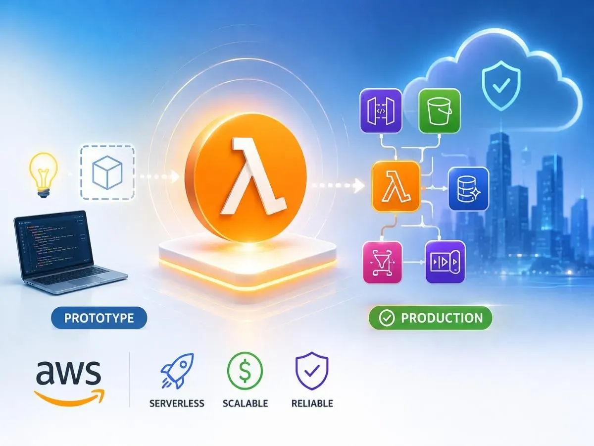 AWS Lambda Serverless Architecture - từ prototype đến production
