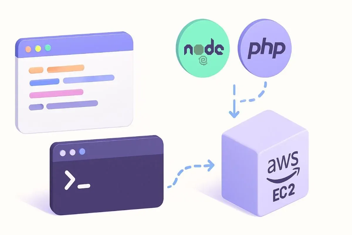 Quy trình deploy Node.js PHP lên AWS EC2