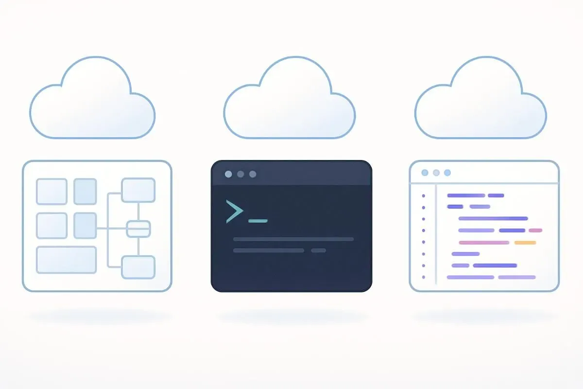 So sánh AWS Console CLI và IaC