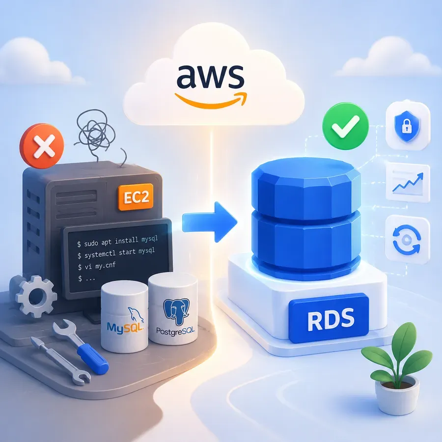 AWS RDS là gì - So sánh RDS vs MySQL tự cài trên EC2