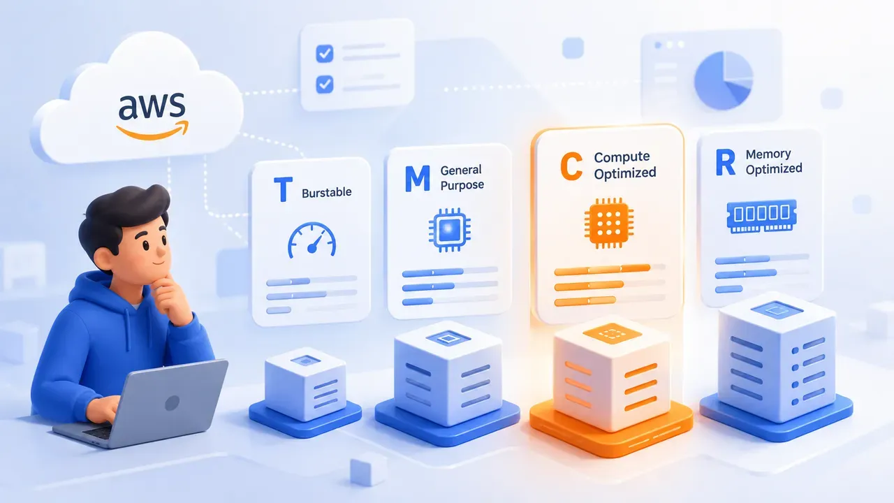 AWS EC2 instance types và kiến trúc hệ thống