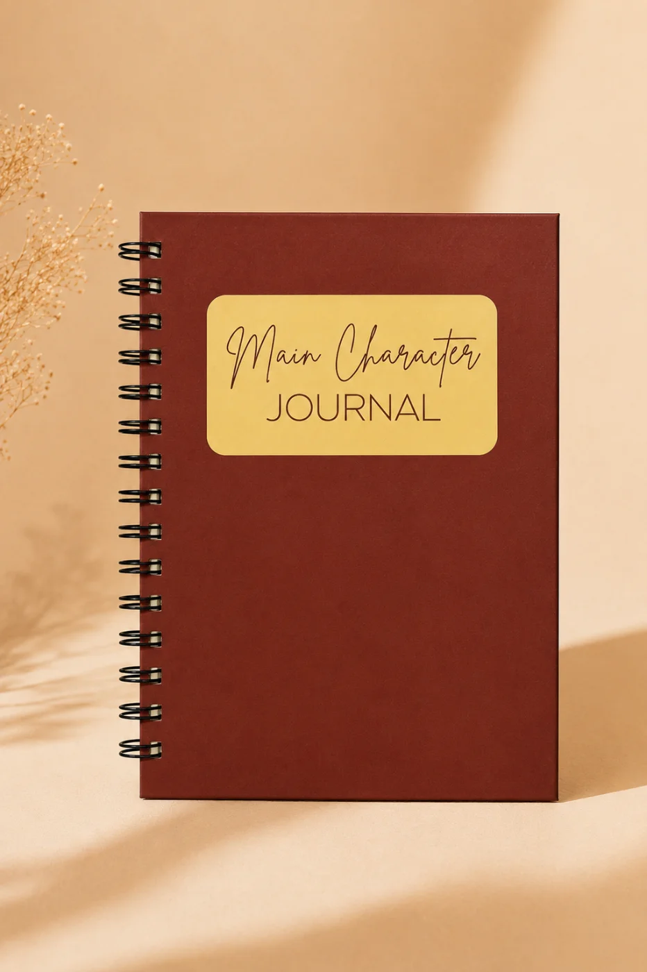 Main Character Journal - view 1