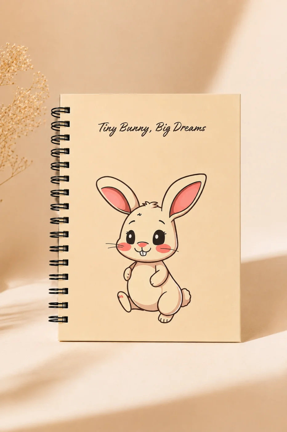 Tiny Bunny Big Dreams Journal - view 1