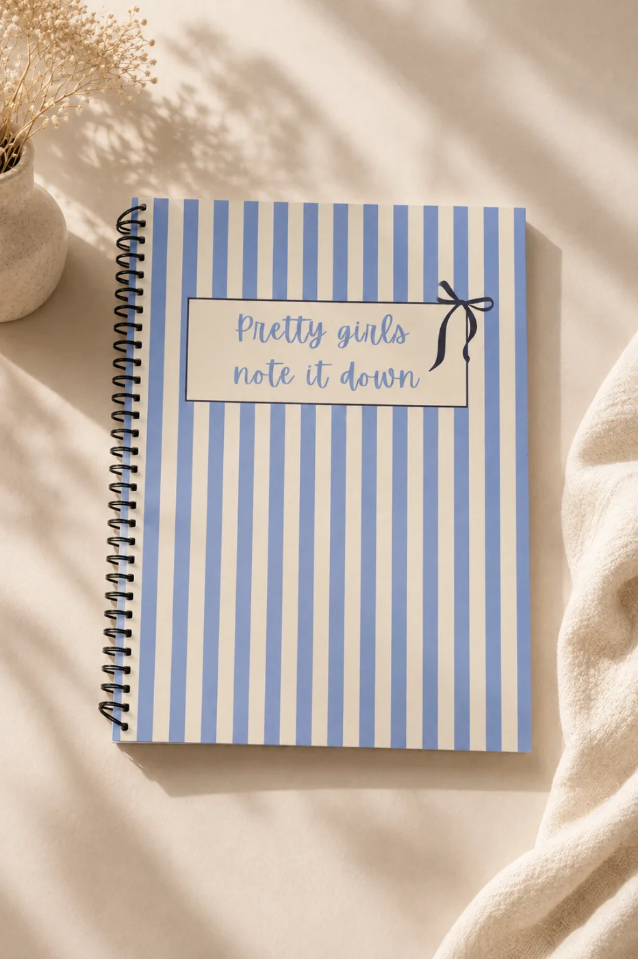 Pretty Girls Note it down Notebook - view 1
