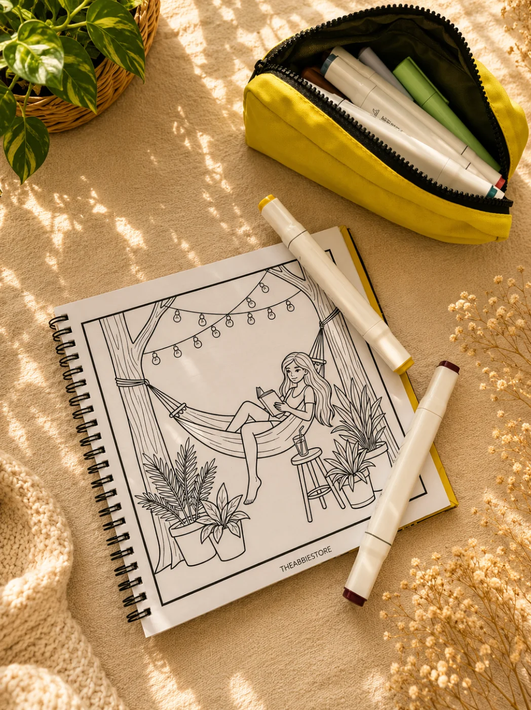 DEAR DAYS Coloring Book - view 2