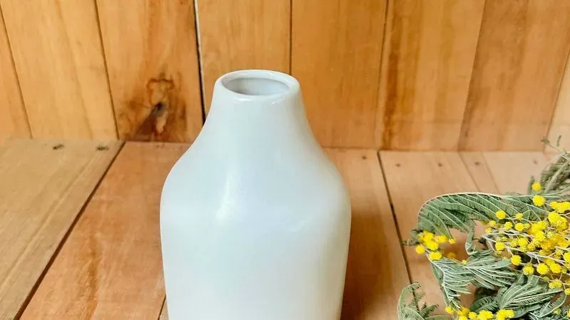 Alquiler de Jarro / Botella De Cerámica Blanco