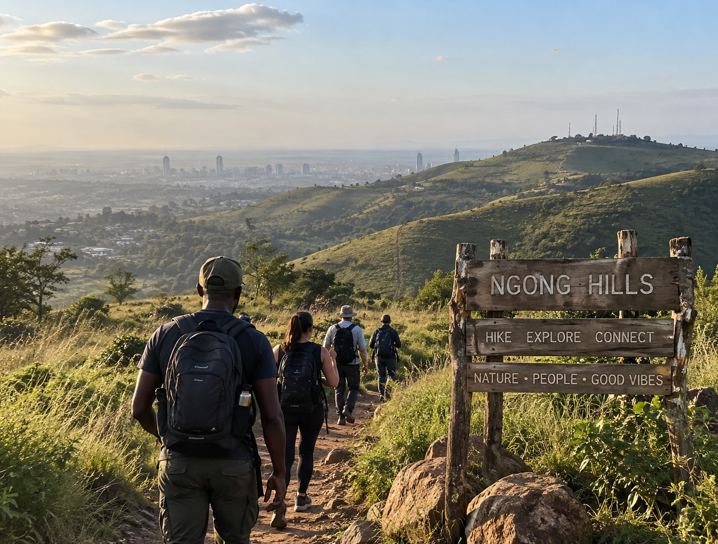Saturday Hike at Ngong Hills