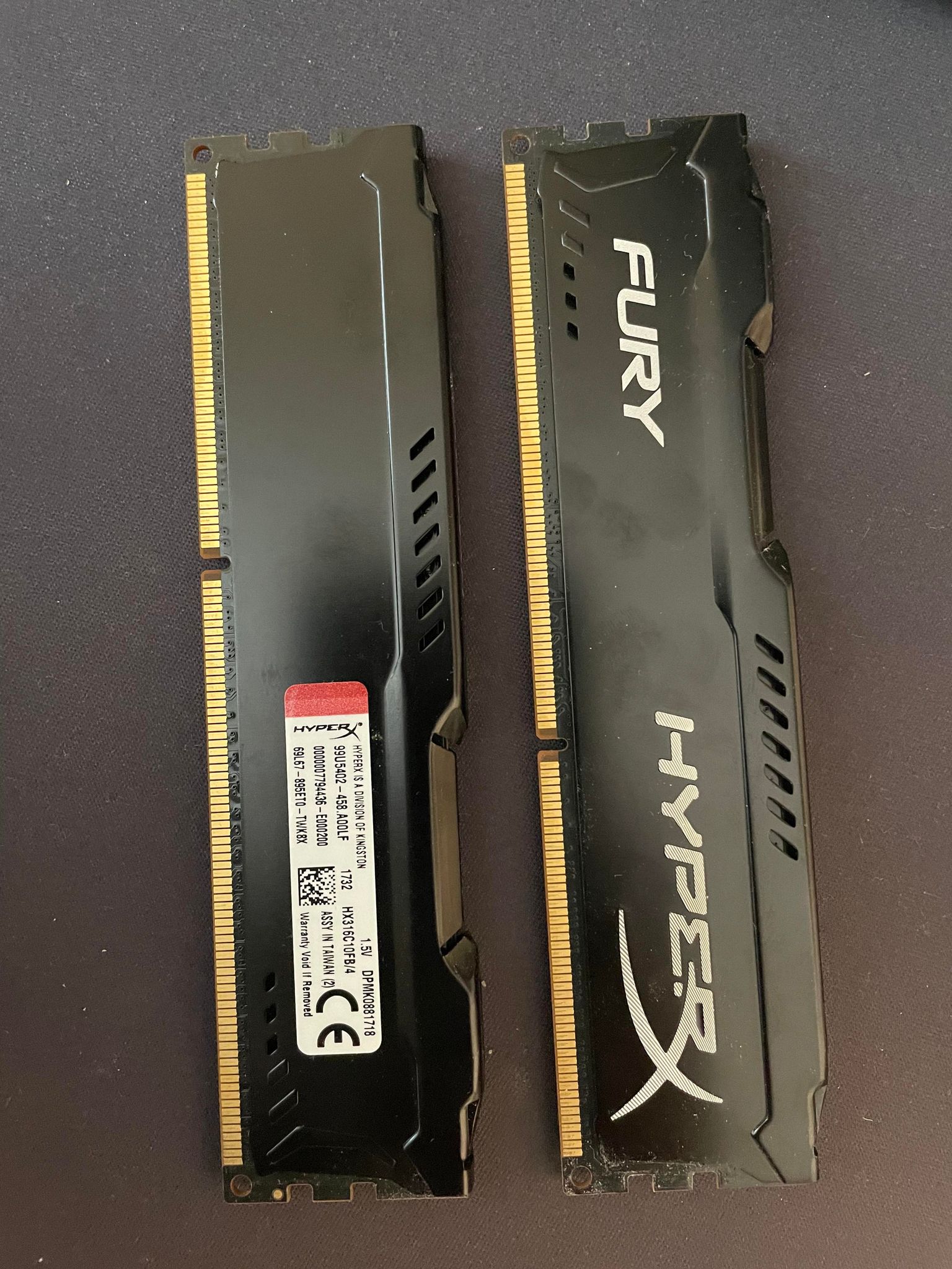 RAM-MINNE HYPERX FURY DDR3 - Bild 1