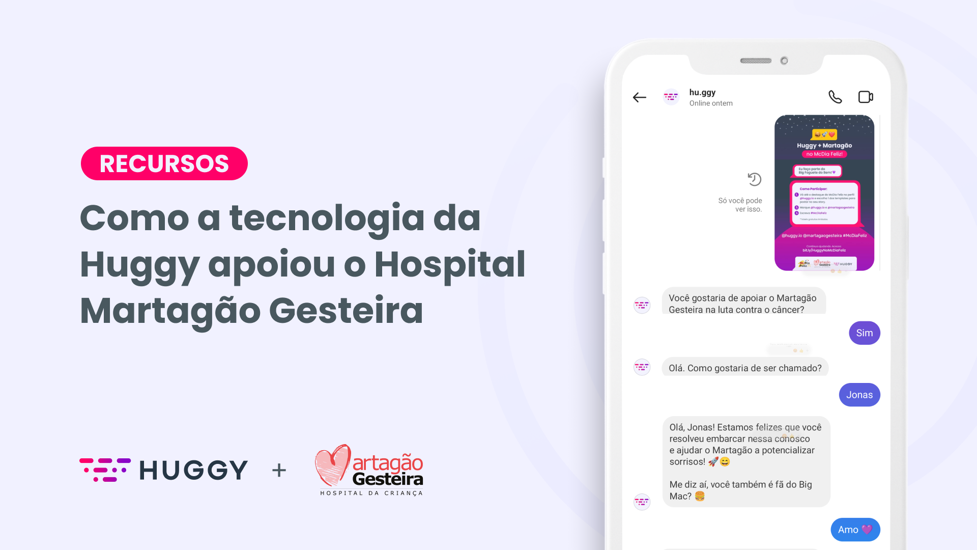 Como a tecnologia da Huggy apoiou o Hospital Martagão Gesteira
