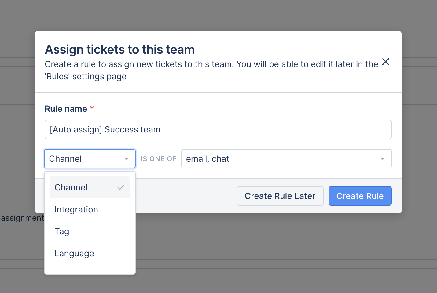 Featured image for Auto-assign rule from team creation