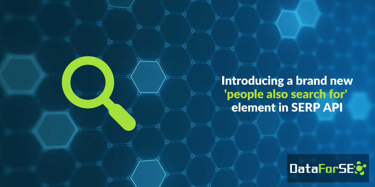 Introducing "people also search for" SERP extension
