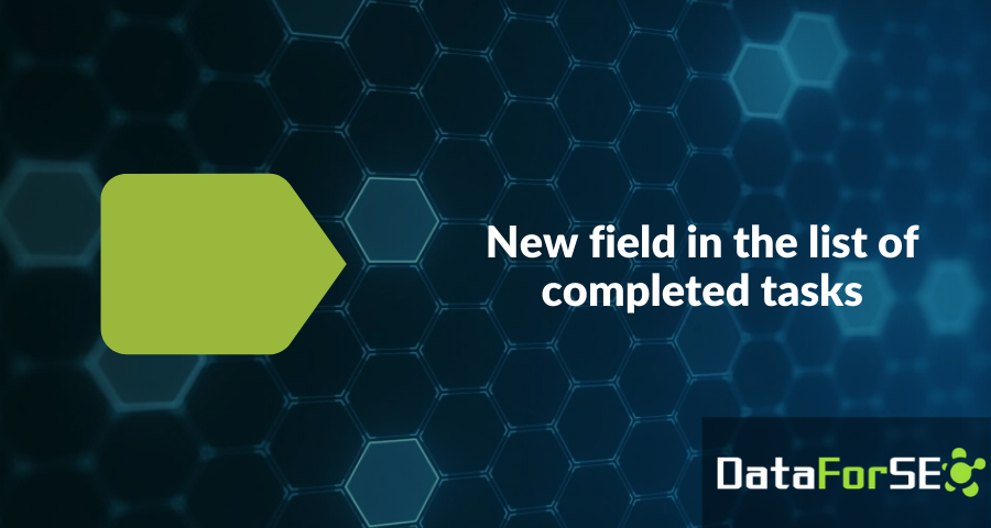 The 'tag' field is added to the 'tasks_ready' endpoints