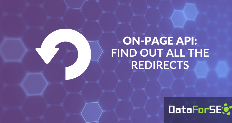 On-Page API: Find out all the redirects π©