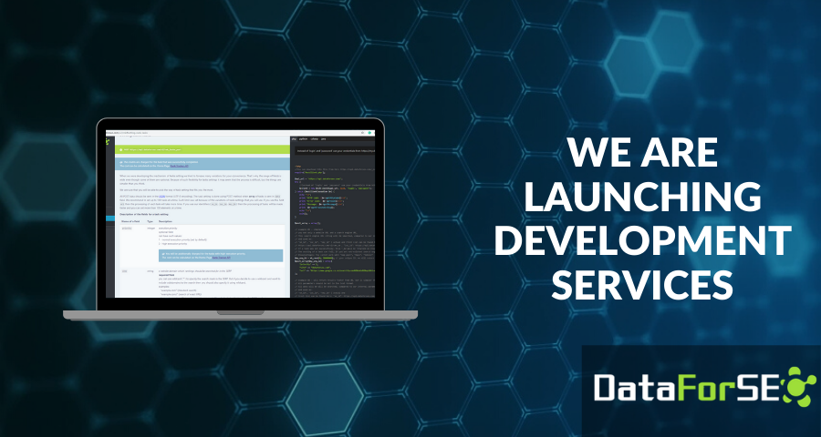 DataForSEO launches development services π©βπ»