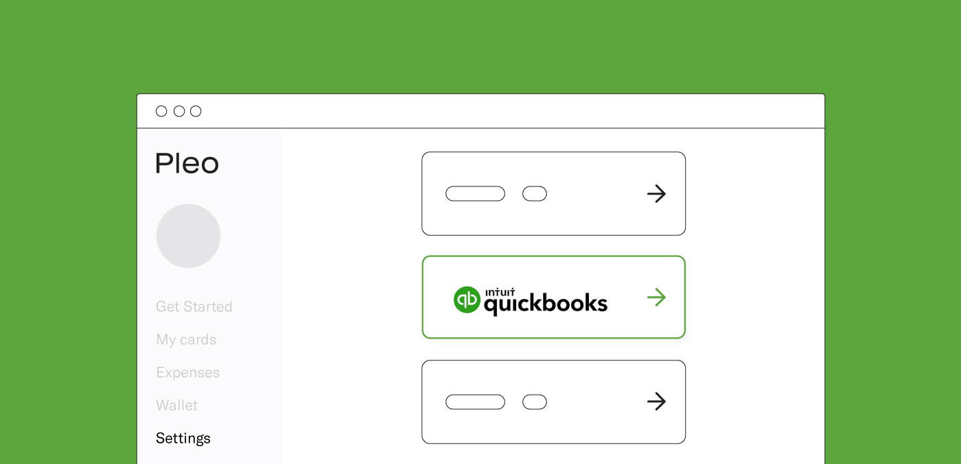 Pleo now integrates with Quickbooks
