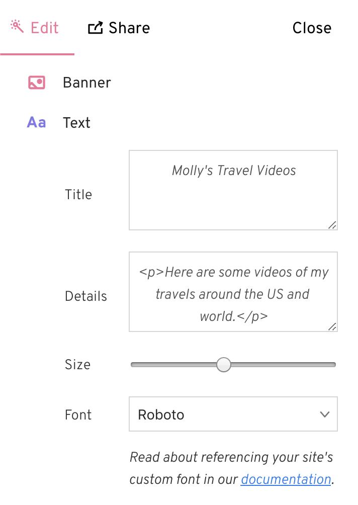 Featured image for Use your own font in Channels