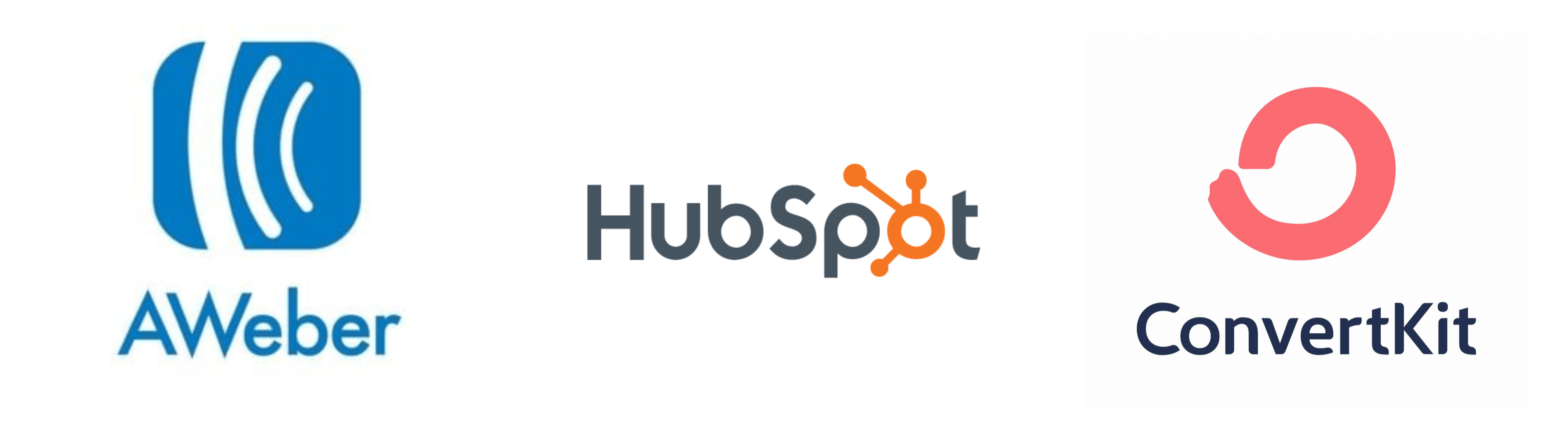 Hubspot, AWeber & Convertkit Integrations