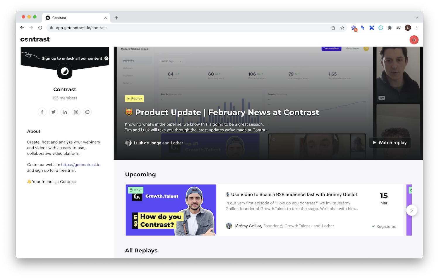 Featured Webinar on Space