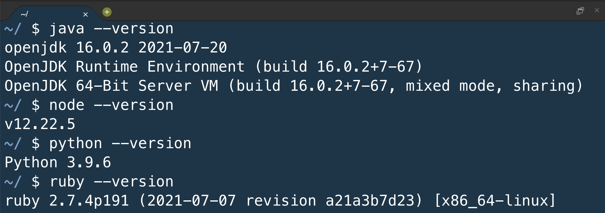 Language Updates
