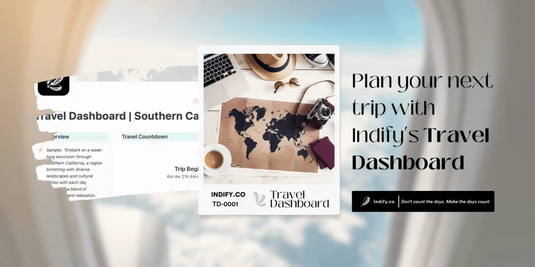 Travel Dashboard preview