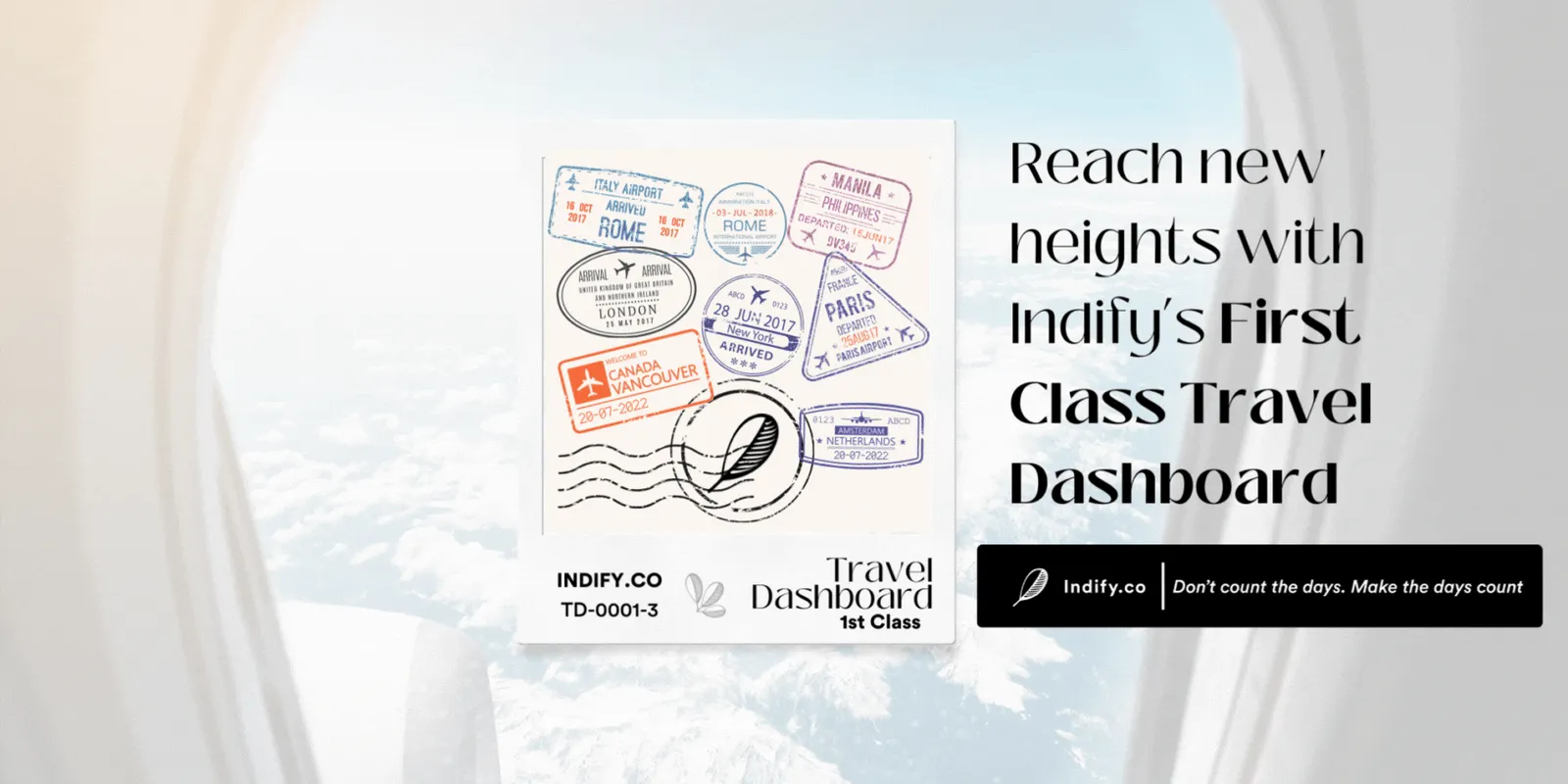 Travel Dashboard – First Class preview
