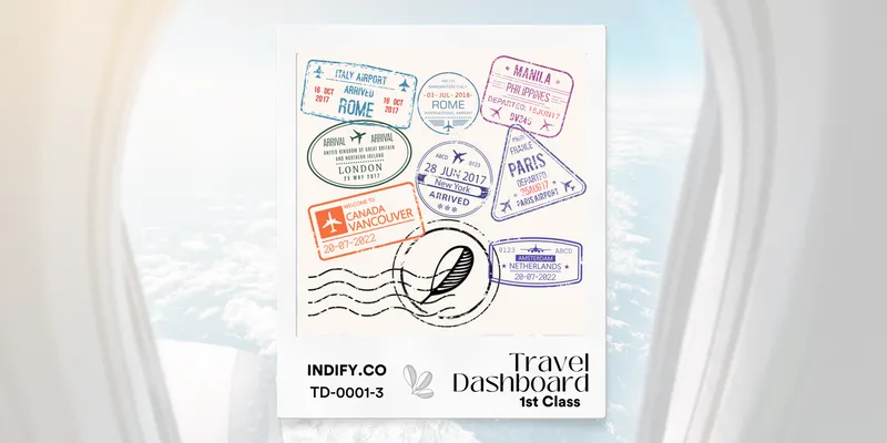 Travel Dashboard – First Class preview