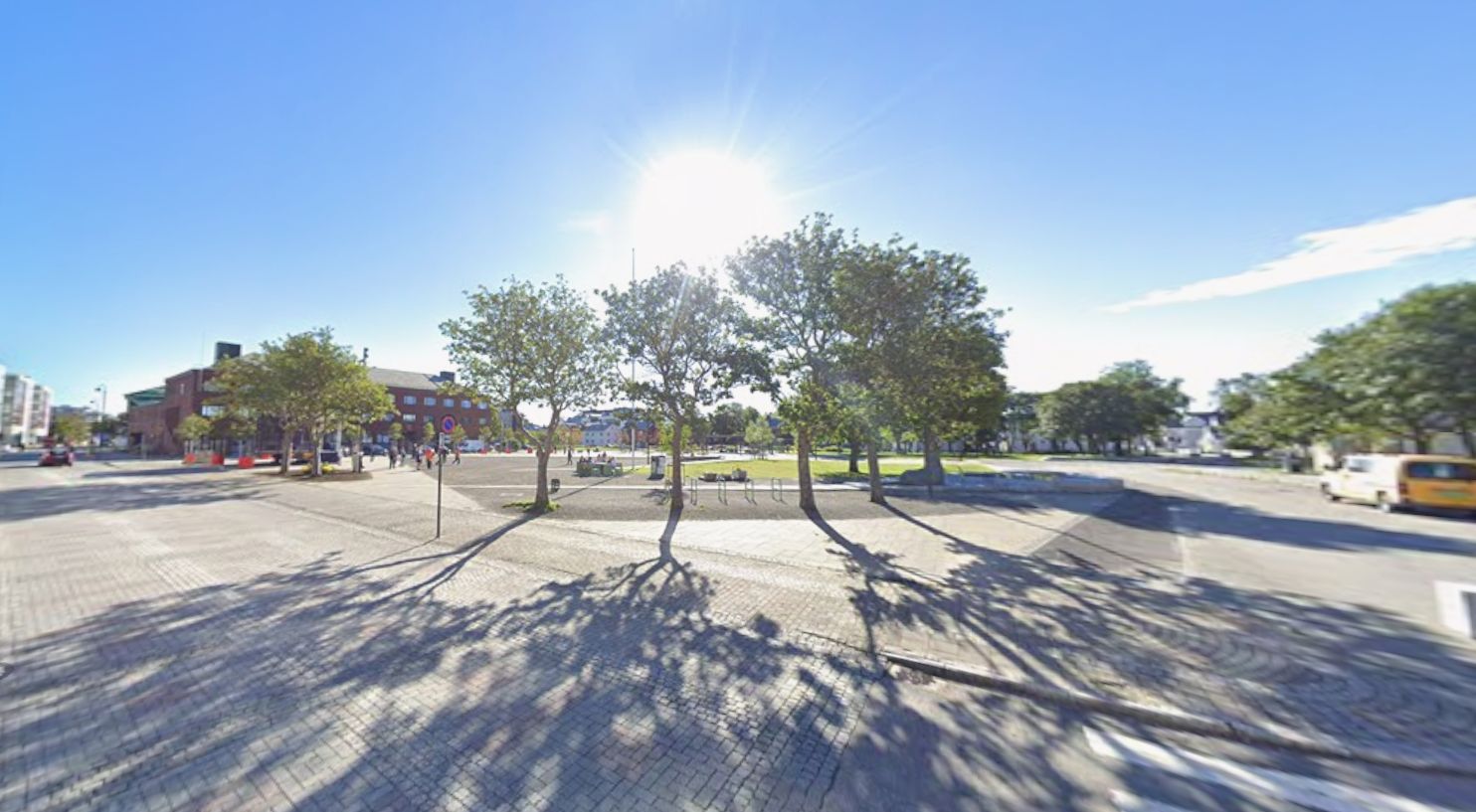 Utetrening i Rådhusparken