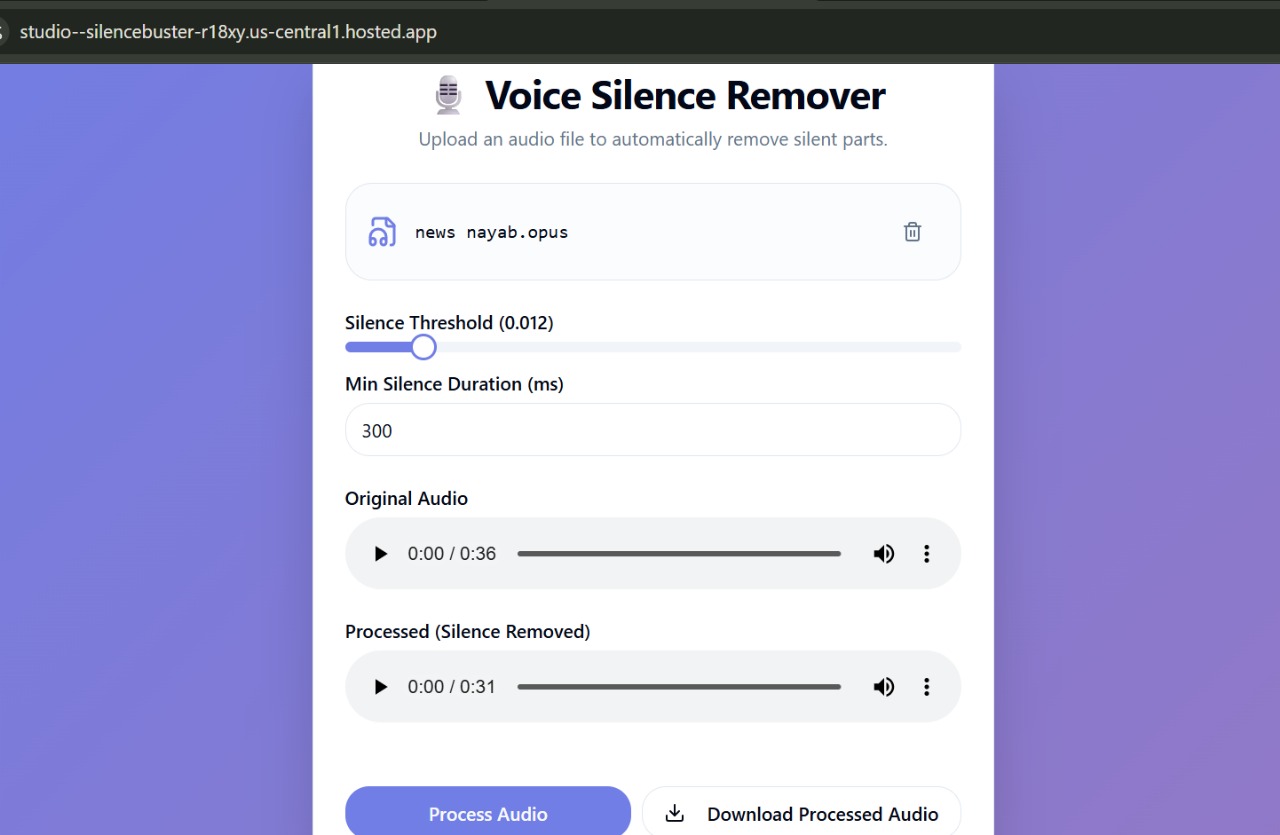 Silence Buster use case image 1