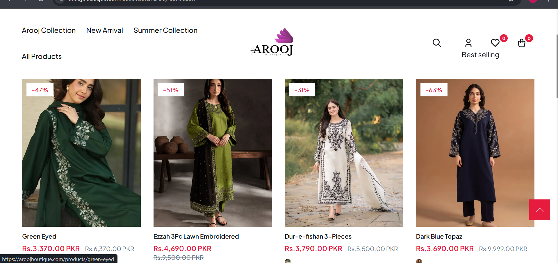 Arooj Boutique use case image 2