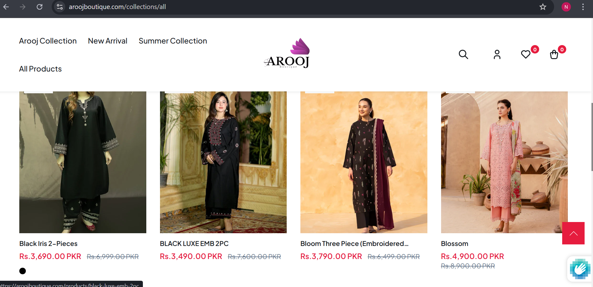 Arooj Boutique use case image 5