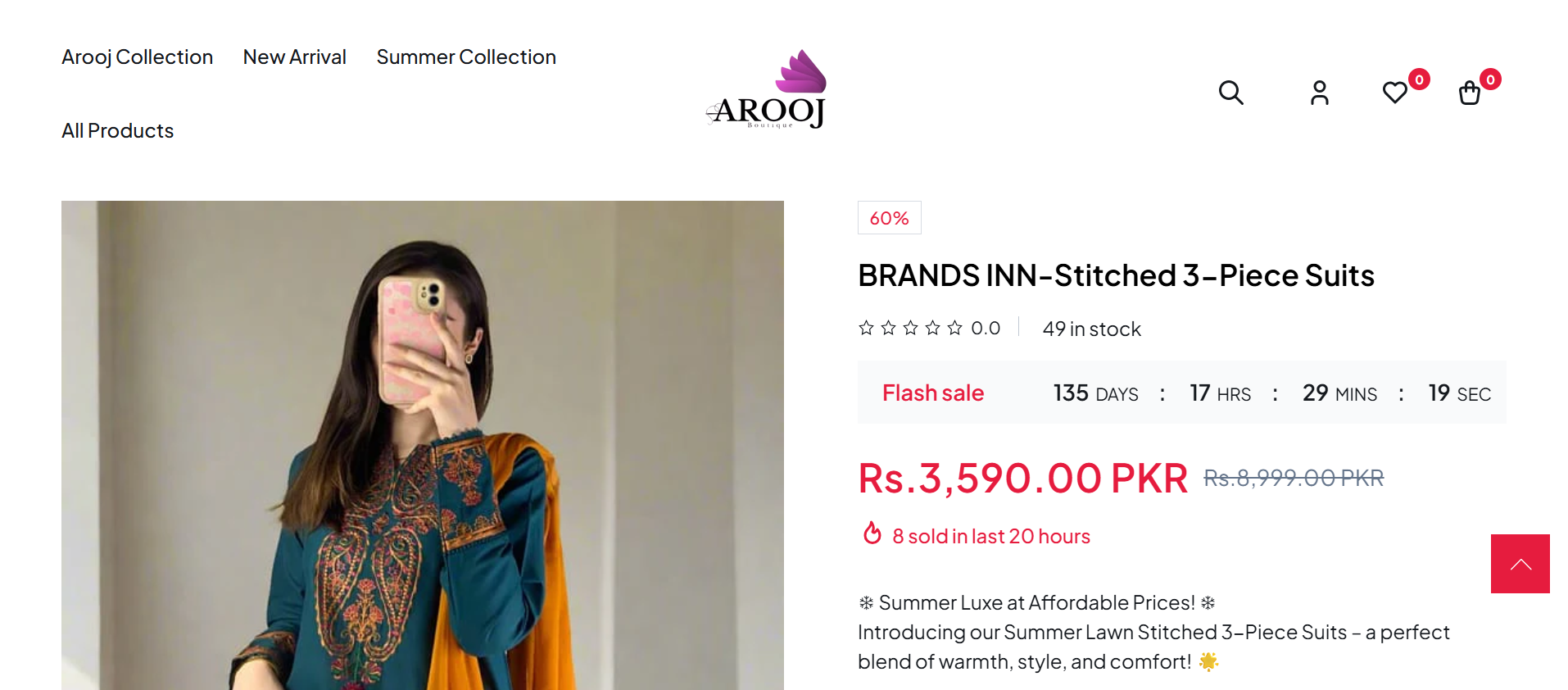 Arooj Boutique use case image 3