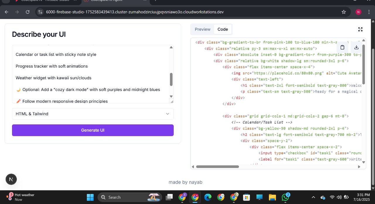 CodeSpark AI use case image 3