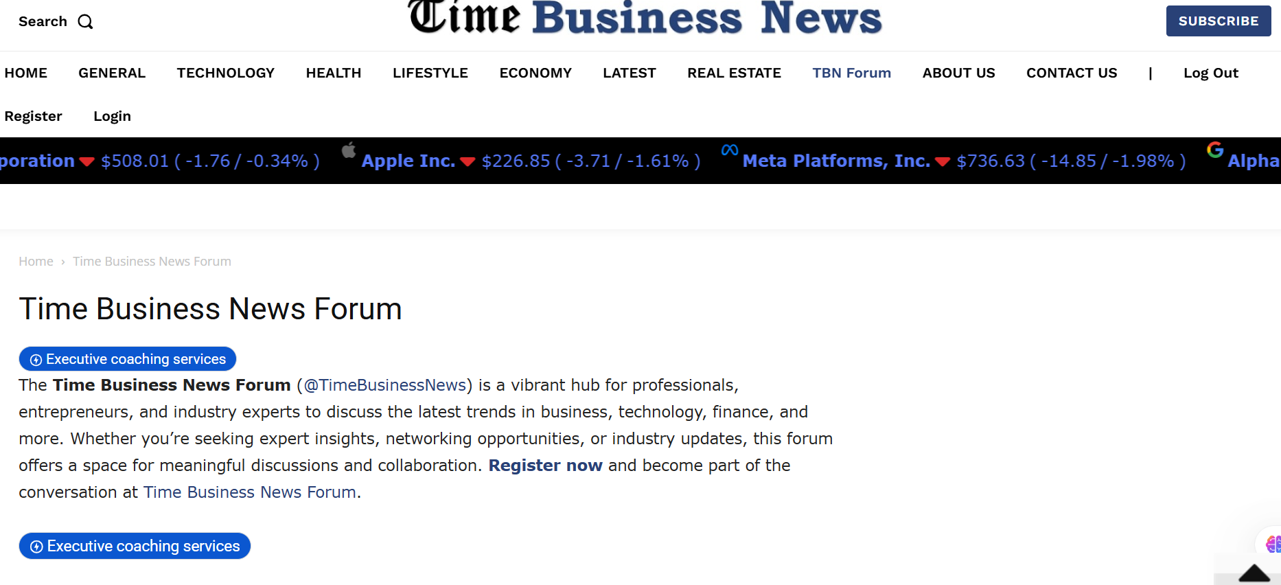 Time Business News use case image 2