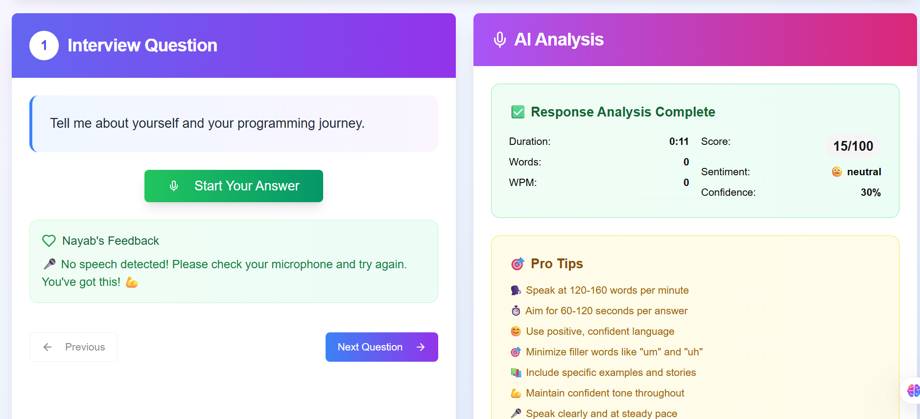 Interview Prep use case image 3
