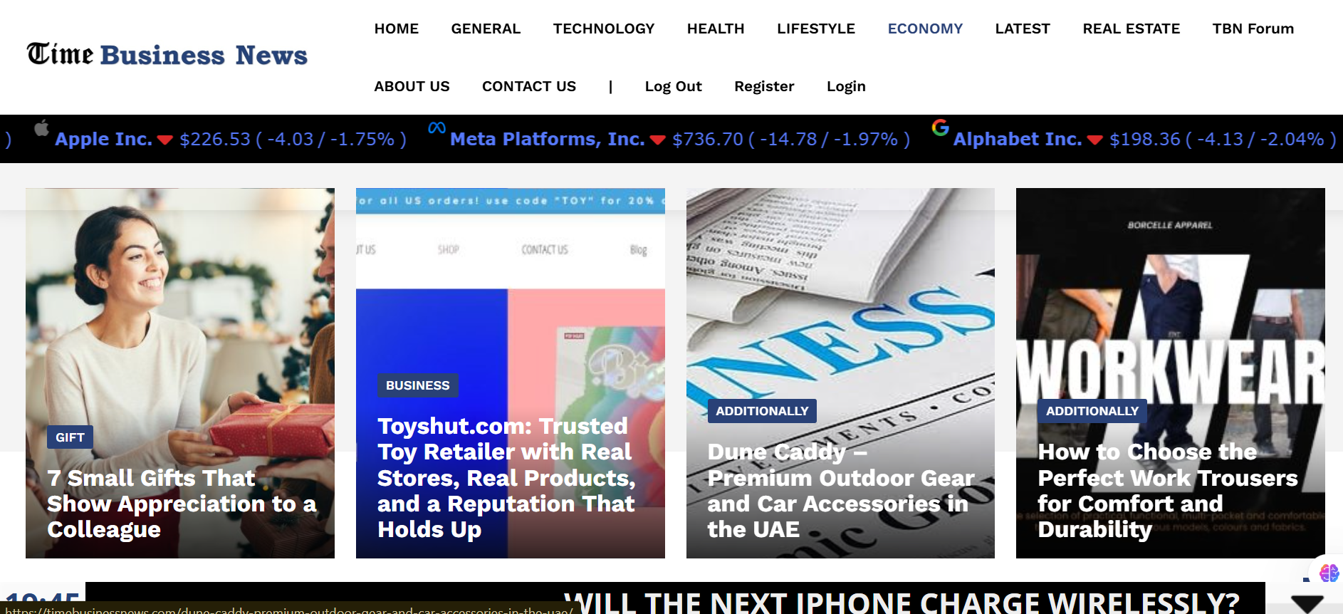 Time Business News use case image 1