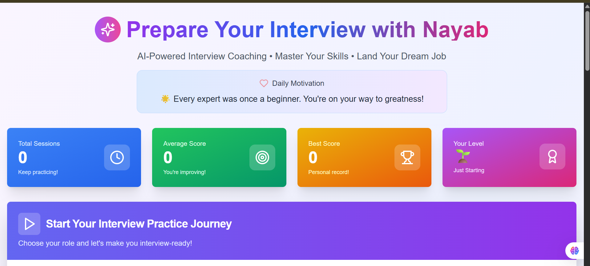 Interview Prep use case image 1