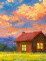 機織と宇宙の夜