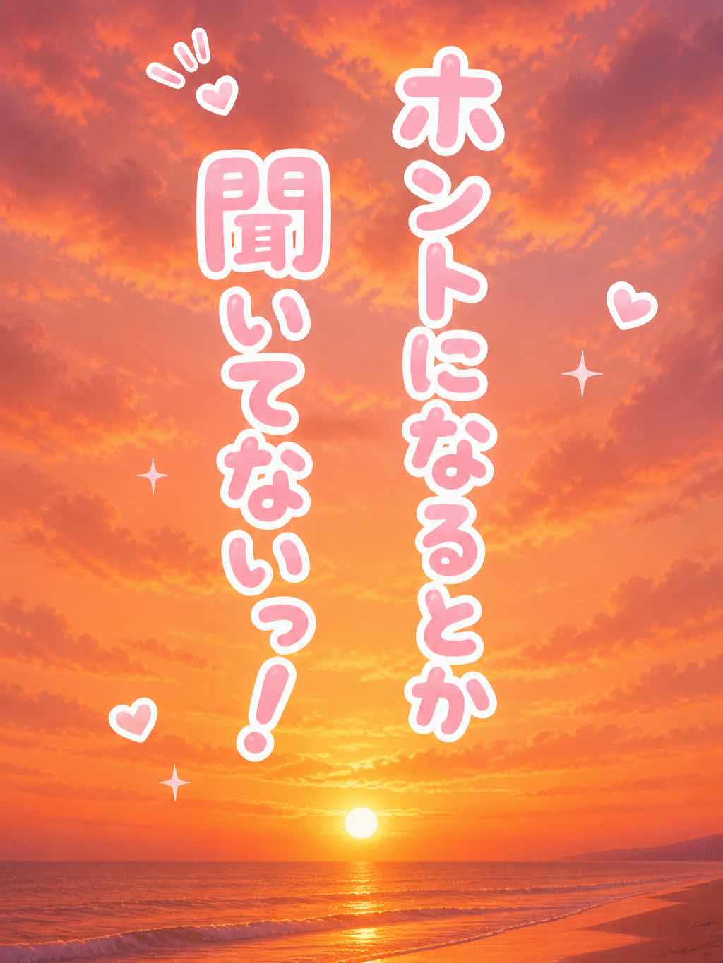 ホントになるとか聞いてないっ！