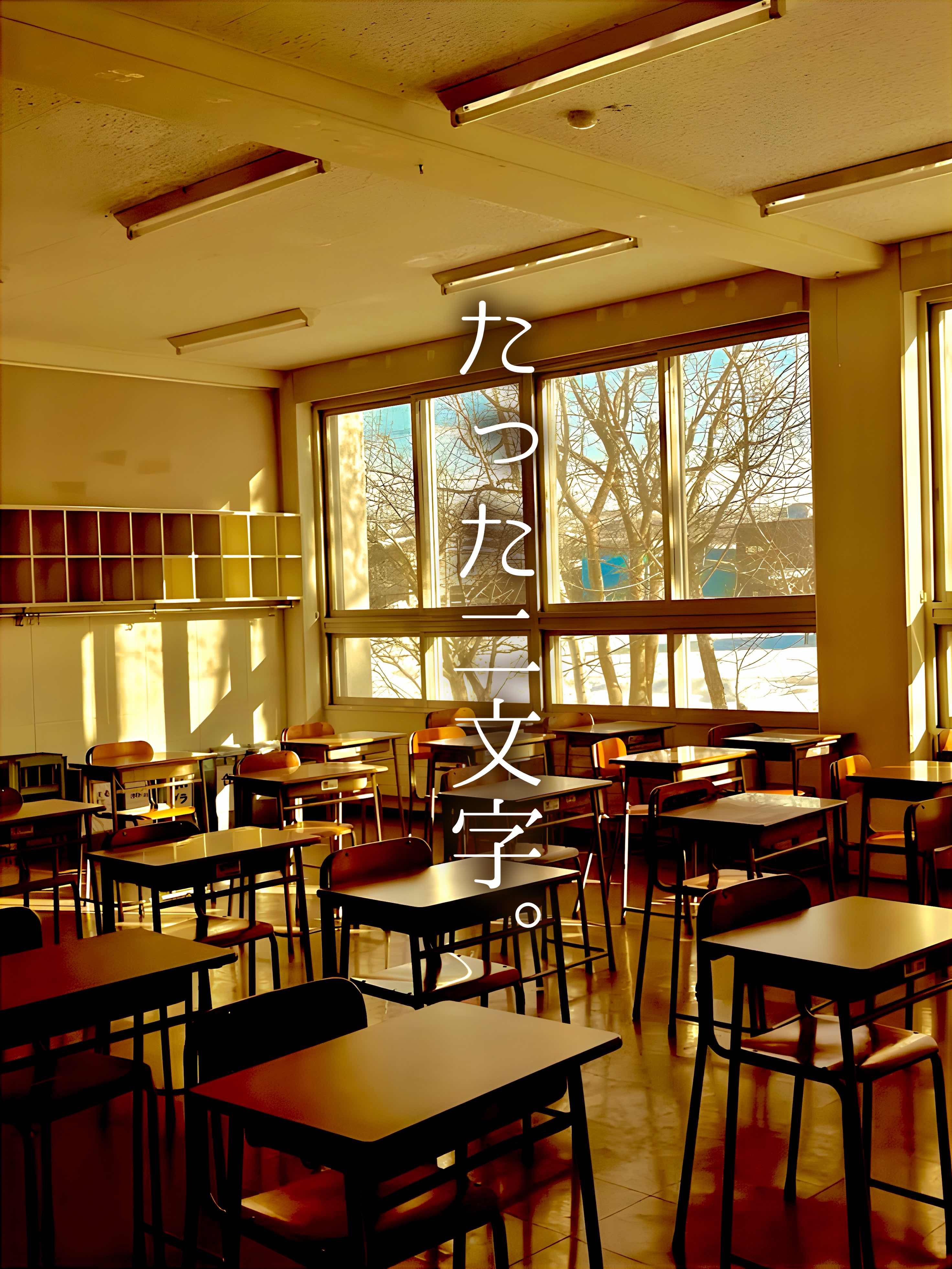 たった二文字。