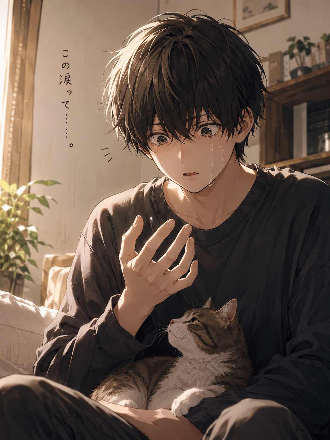 『この涙って……。』